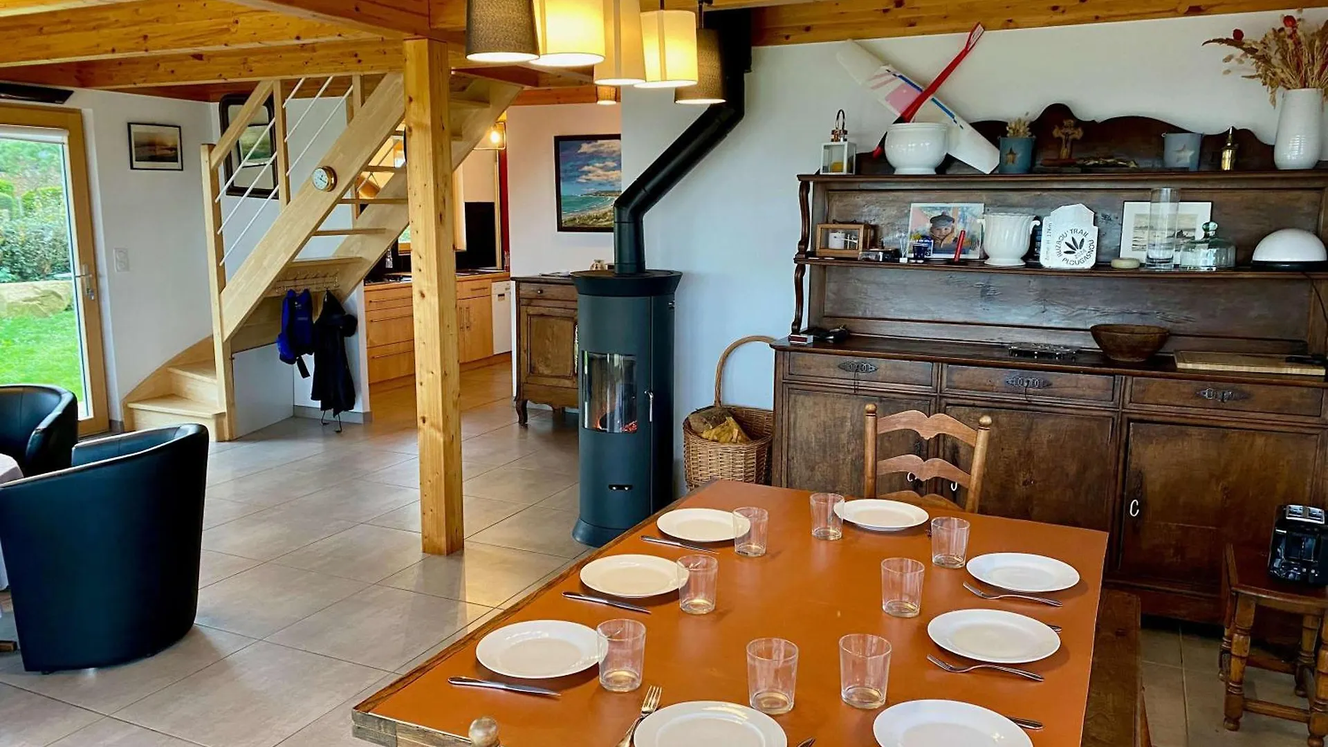 Villa House With Sea View And Large Garden For 8 People Plougasnou 0*,